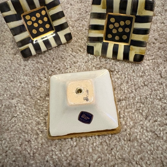 Mackenzie-Childs Courtly Stripe Knob - Picture 8 of 8